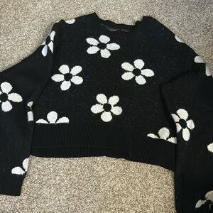 Cute Cropped Winter Sweater